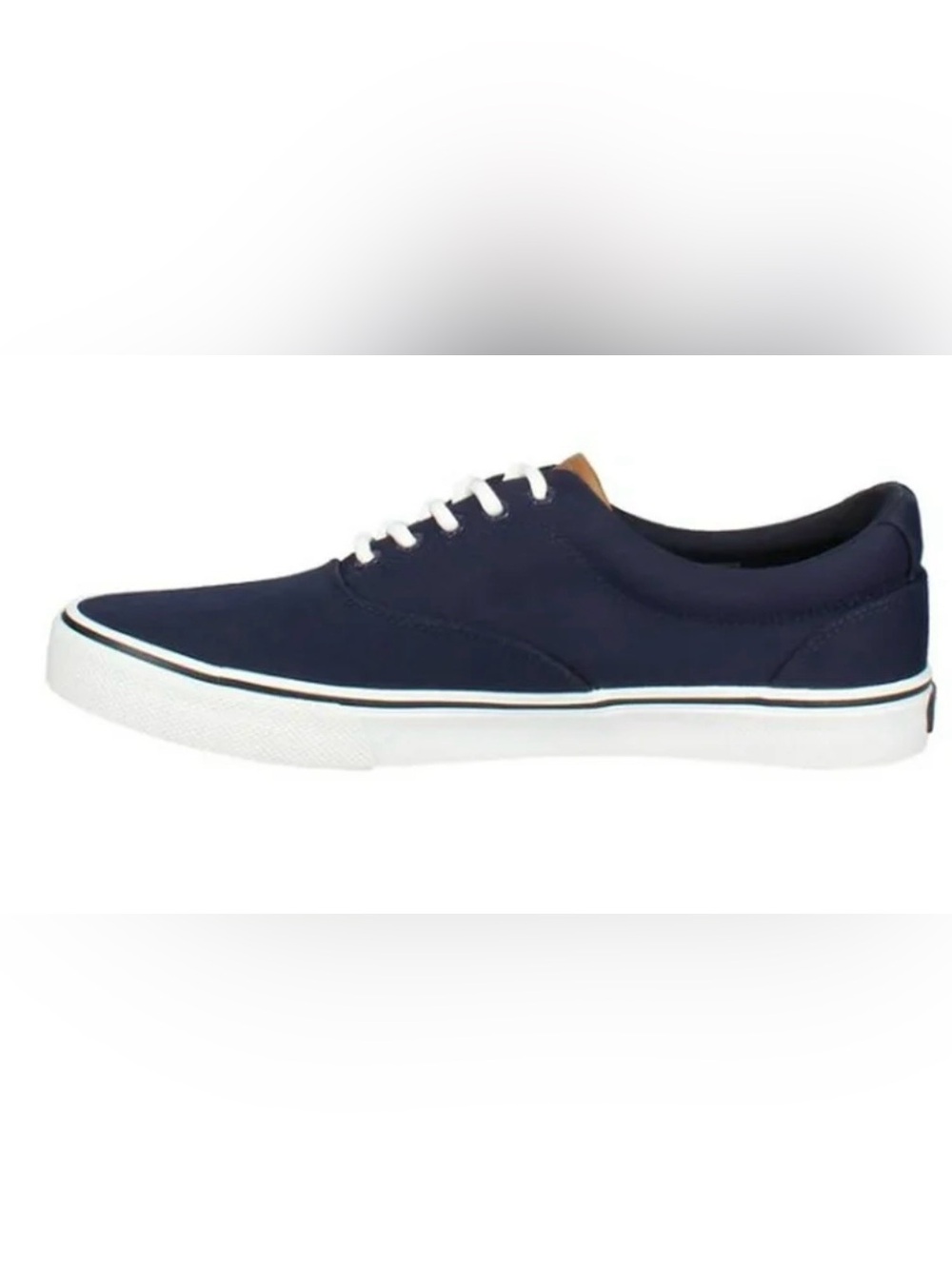 Izod Men’s Navy Blue Lace-Up Casual Canvas Shoes. Size 10. New with tags - Picture 8 of 10